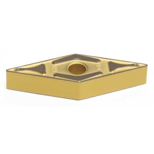 Diamond Turning Insert, Diamond, 3/8 in, VNMG, 35  Degrees, 1/32 in, Carbide