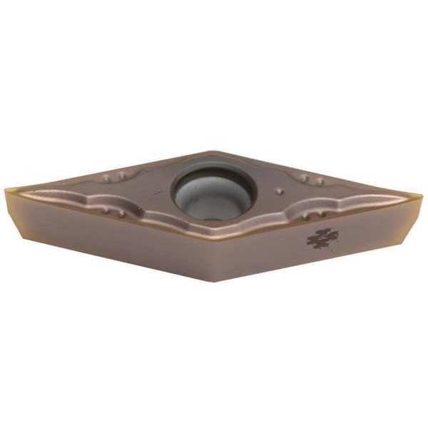 Diamond Turning Insert, Diamond, 1/4 in, VCGT, 35  Degrees, 1/64 in, Carbide