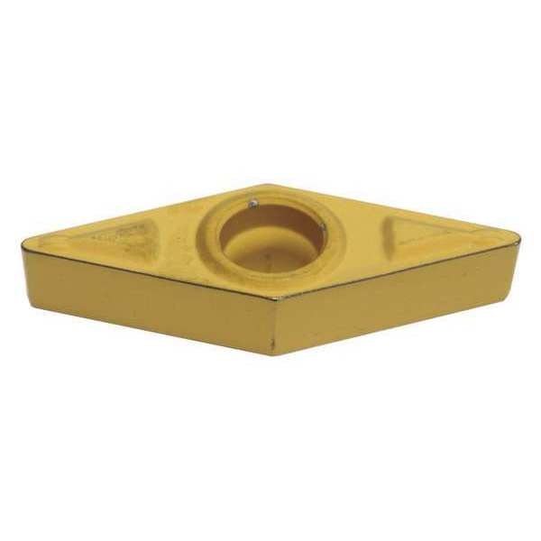 Diamond Turning Insert, Diamond, 3/8 in, VBMT, 35  Degrees, 1/32 in, Carbide