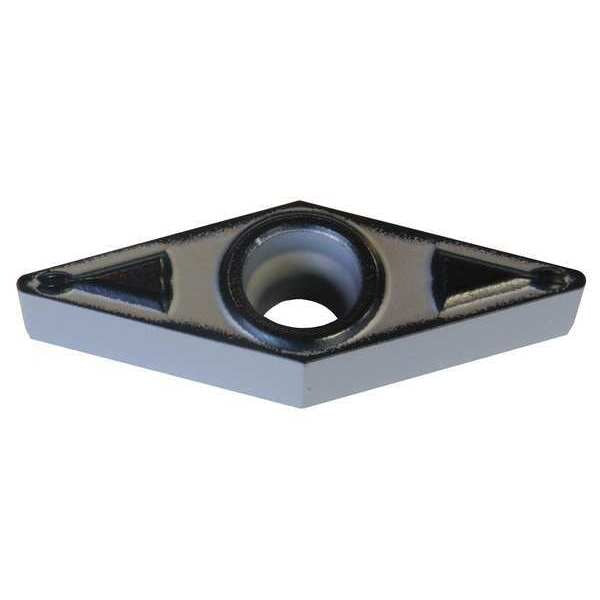 Diamond Turning Insert, Diamond, 1/4 in, VBMT, 35  Degrees, 1/32 in, Carbide