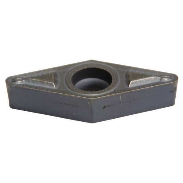 Diamond Turning Insert, Diamond, 3/8 in, VBMT, 35  Degrees, 1/32 in, Cermet