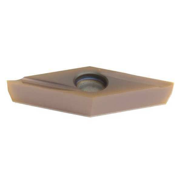 Diamond Turning Insert, Diamond, 1/4 in, VCGT, 35  Degrees, 0.0079 in, Carbide