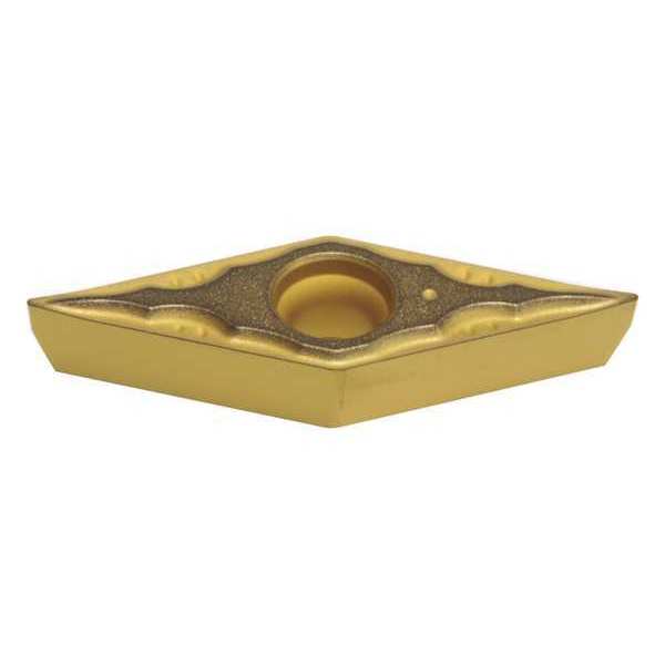 Diamond Turning Insert, Diamond, 1/4 in, VCGT, 35  Degrees, 0.0079 in, Carbide