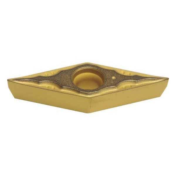Diamond Turning Insert, Diamond, 3/8 in, VCGT, 35  Degrees, 0.0039 in, Carbide
