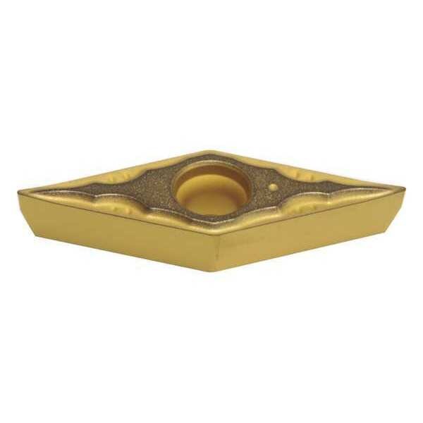 Diamond Turning Insert, Diamond, 3/8 in, VCGT, 35  Degrees, 1/64 in, Carbide