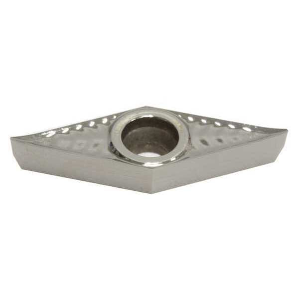 Diamond Turning Insert, Diamond, 1/4 in, VCGT, 35  Degrees, 0.0079 in, Carbide