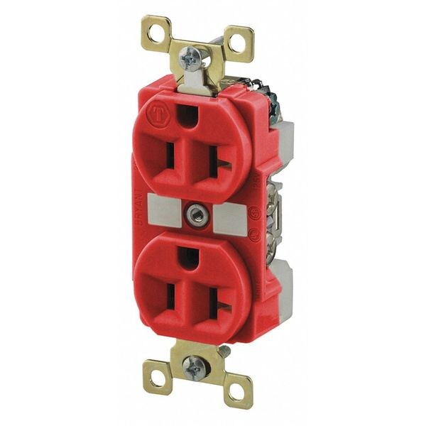 20A Duplex Receptacle 125VAC 5-20R RD