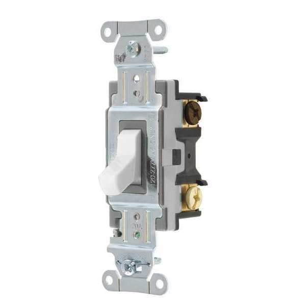 Wall Switch, 20A, 3-Way Type, 1 to 2 HP