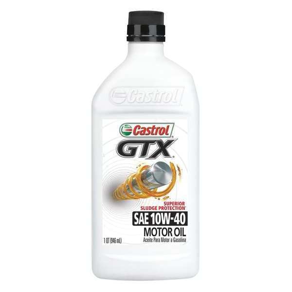 Engine Oil, 10W-40 SAE, Petroleum, 1 Qt.