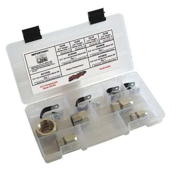 Compression Block Off Kit, 4 Pieces
