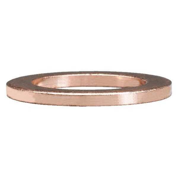 Brake Line Washer, Copper, 1/2