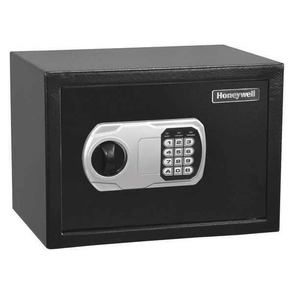 Security Safe, 0.51 cu ft, 19.2 lb, Digital Keypad, Override Key Lock