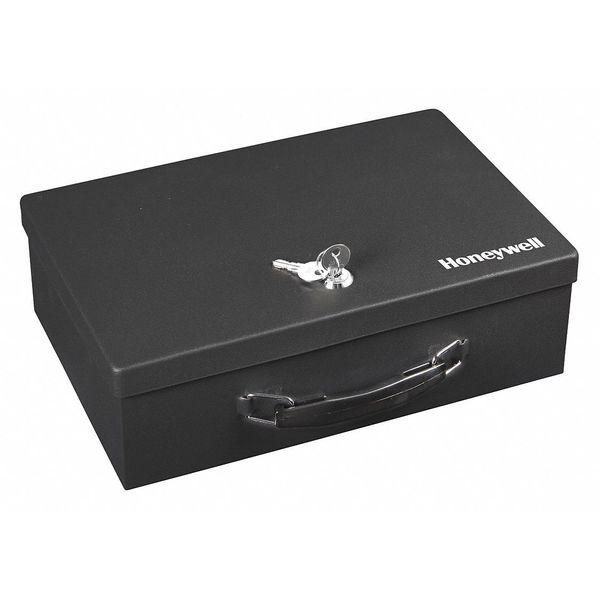 Security Box, 0.18 cu ft, 7.9 lb, Keyed Lock