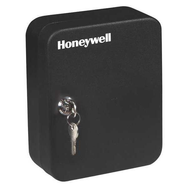Key Cabinet, 0.07 cu ft, 1.5 lb, Black, Steel, 2.78 mm Thick