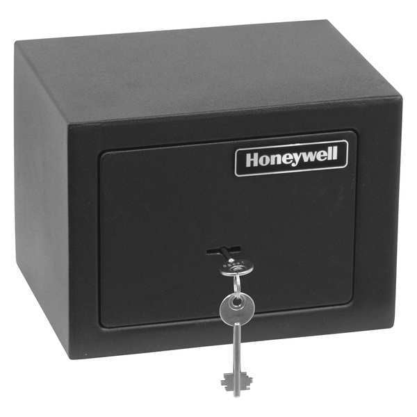 Security Box, 0.19 cu ft, 6.1 lb, Key Lock