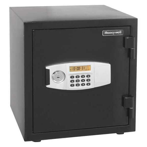 Fire Rated Security Safe, 1.24 cu ft, 145 lb, 1 hr. Fire Rating
