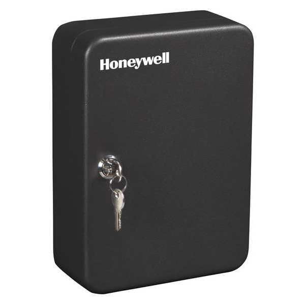 Key Cabinet, 0.12 cu ft, 2.9 lb, Black, Steel, 2.78 mm Thick