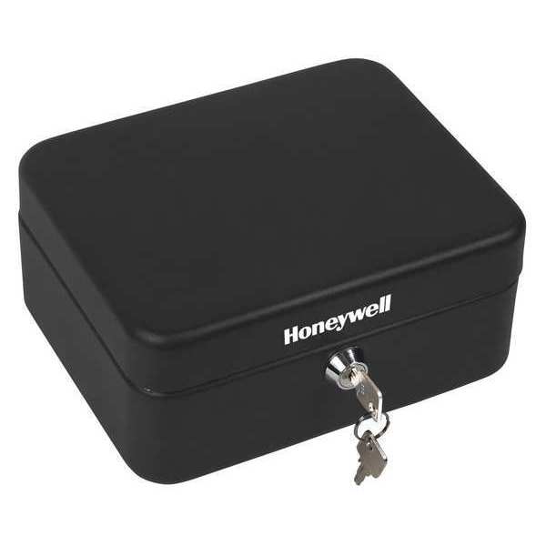 Cash Depository Safe, 0.1 cu ft, 2.2 lb, Black, Steel, 2.78 mm Thick
