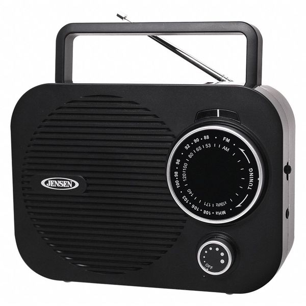 Portable Radio AM/FM, Black