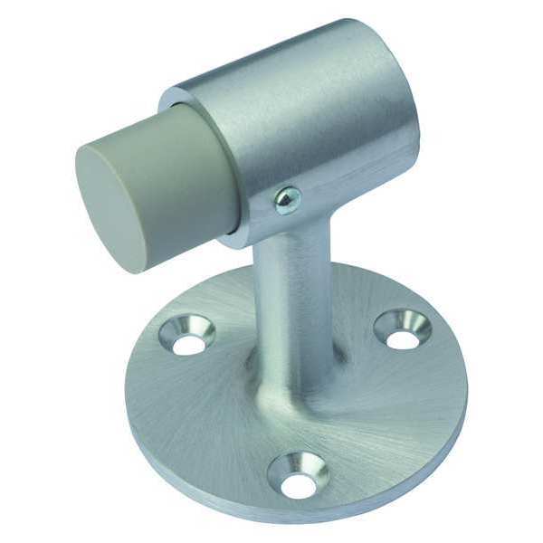 Door Stop, Cast Brass, Gray, 3
