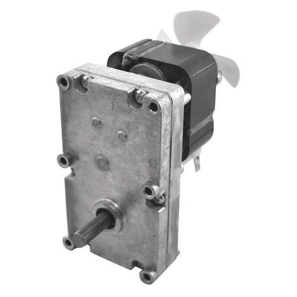 AC Gearmotor, 72 in-lb Max. Torque, 6.0 RPM Nameplate RPM, 115V AC Voltage, 1 Phase