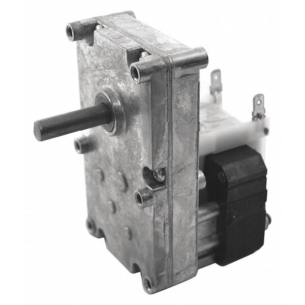 AC Gearmotor, 150.0 in-lb Max. Torque, 1.0 RPM Nameplate RPM, 115V AC Voltage, 1 Phase
