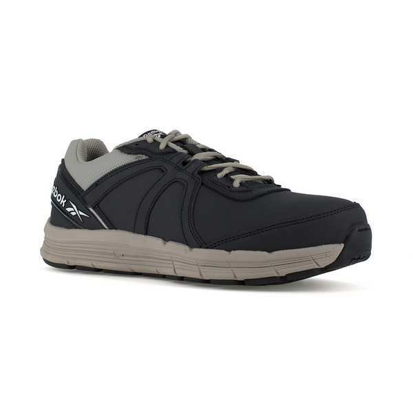 Size 15 Men's Athletic Shoe Steel Work Shoe, Navy