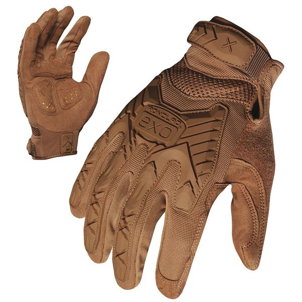 Tactical Glove, Size L, Coyote Brown, PR