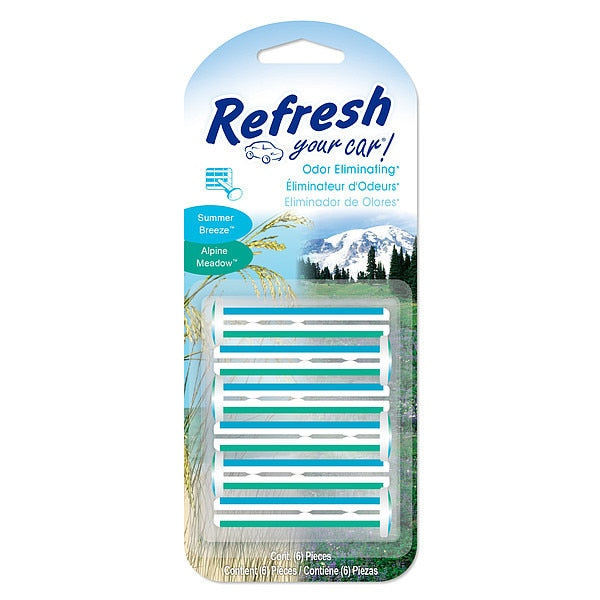 Air Freshener, Stick, Blue/Green, PK6