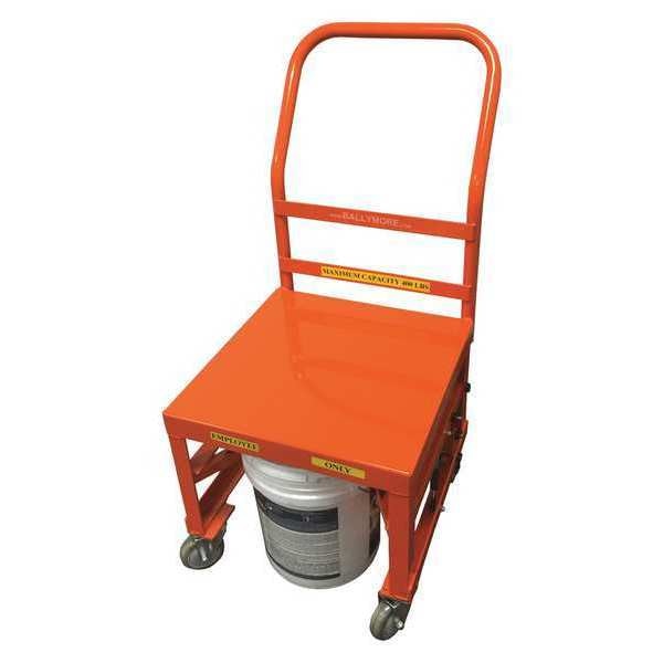 Steel Raised Handle Utility Cart 400 lb. Capacity, 27