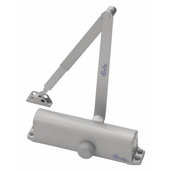 Manual Hydraulic Yale YDC200 Door Closer Heavy Duty Interior and Exterior, Silver