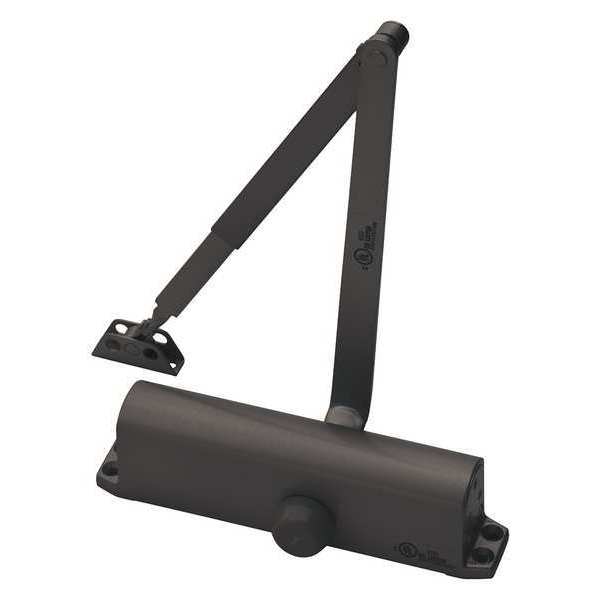 Manual Hydraulic YDC200 Door closer Heavy Duty Interior and Exterior, Dark Bronze