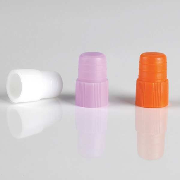 Plug Cap, White, Polyethylene, PK1000