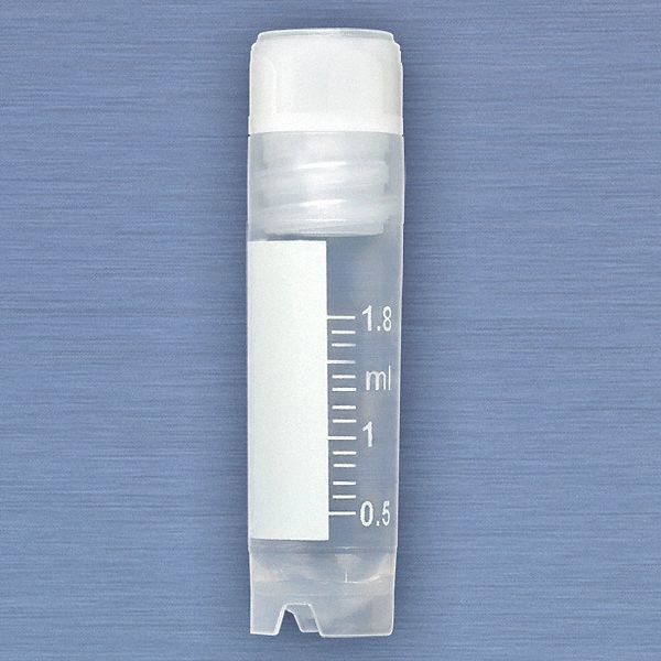 Cryogenic Vial, 12.5mm Dia, Clear, PK500