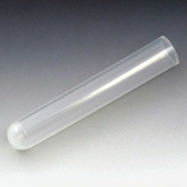 Test Tube, 5mL, 75mm L, PP, PK1000