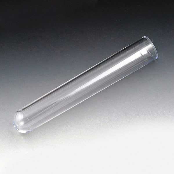 Test Tube, 12mL, 100mm L, PS, PK1000