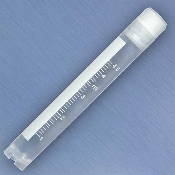 Cryogenic Vial, 90.5mm H, Clear, PK500