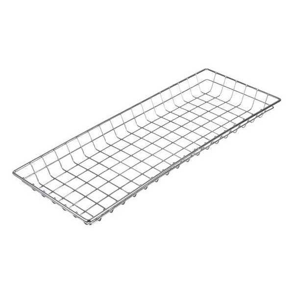 Silver Rectangular 1-3/8 in Opening Mesh Size, Steel