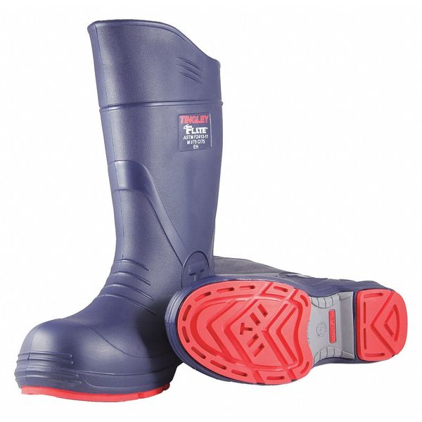 Size 14 Men's Composite Rubber Boot, Blue