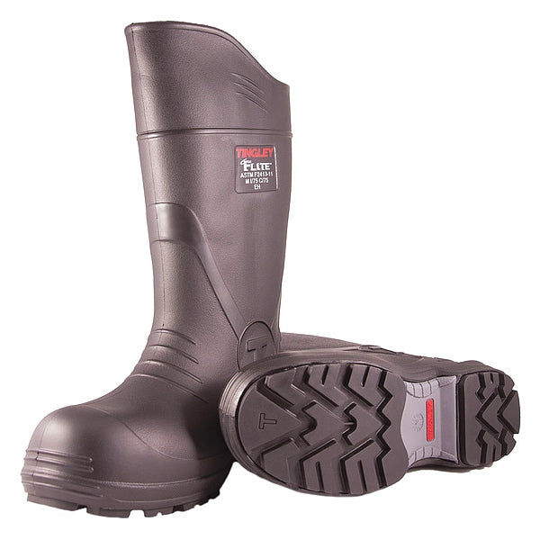 Size 4 Men's Composite Rubber Boot, Black