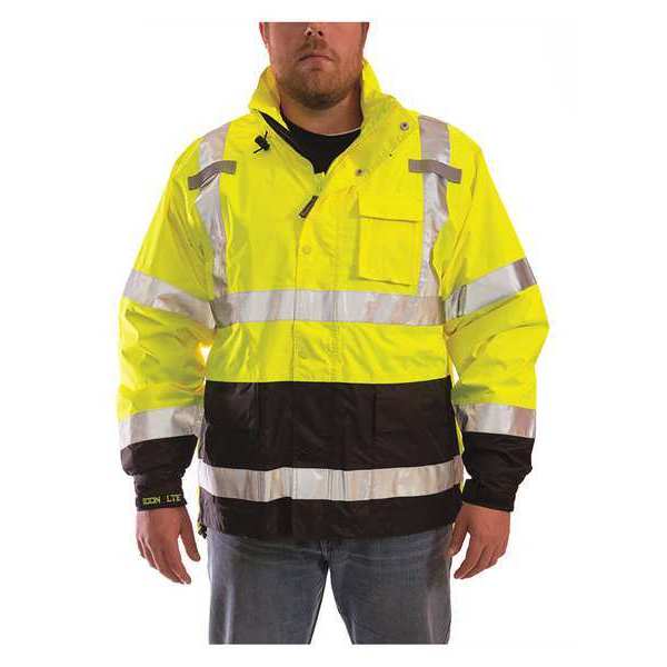 High-visibility Yellow Icon LTE Jacket size M
