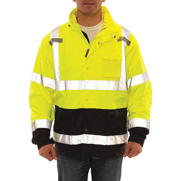 High-visibility Yellow Icon LTE Jacket size M