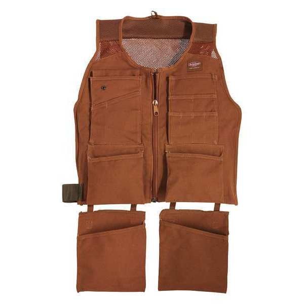 Brown Canvas 14 Pockets