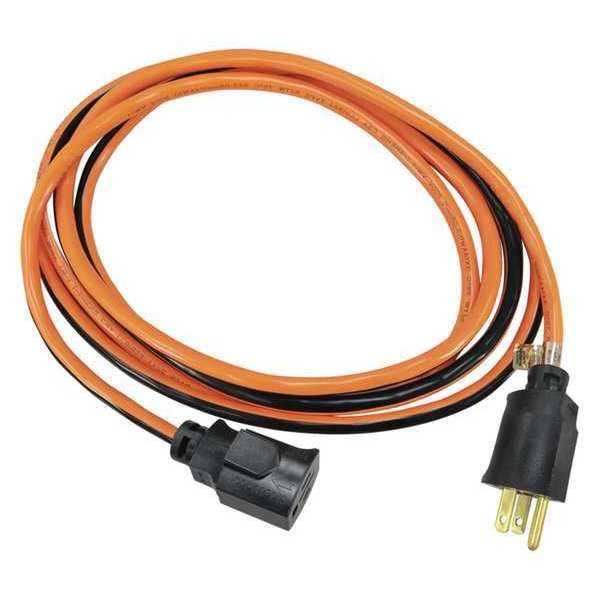 10 ft. Extension Cord 14/3 Gauge OR/BK