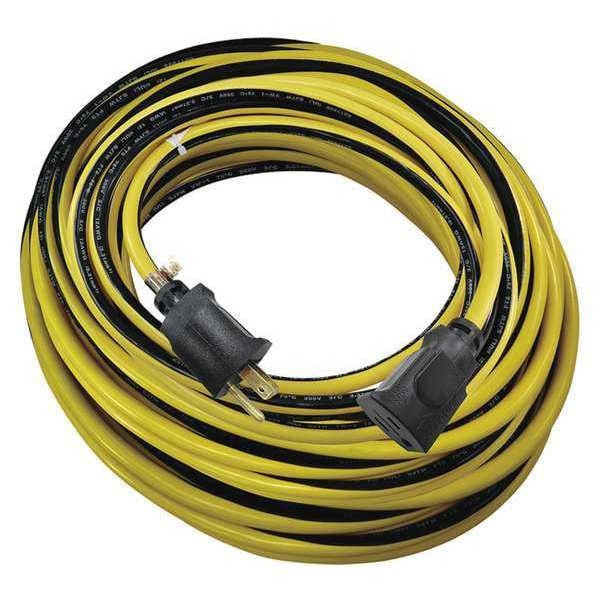 100 ft. Extension Cord 12/3 Gauge YL/BK
