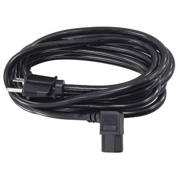 PC Power Cord, 5-15P, IEC C13, 15 ft., Blk, 13A