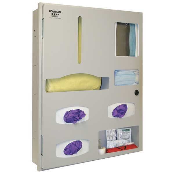 Bulk Dispenser, Beige, Steel