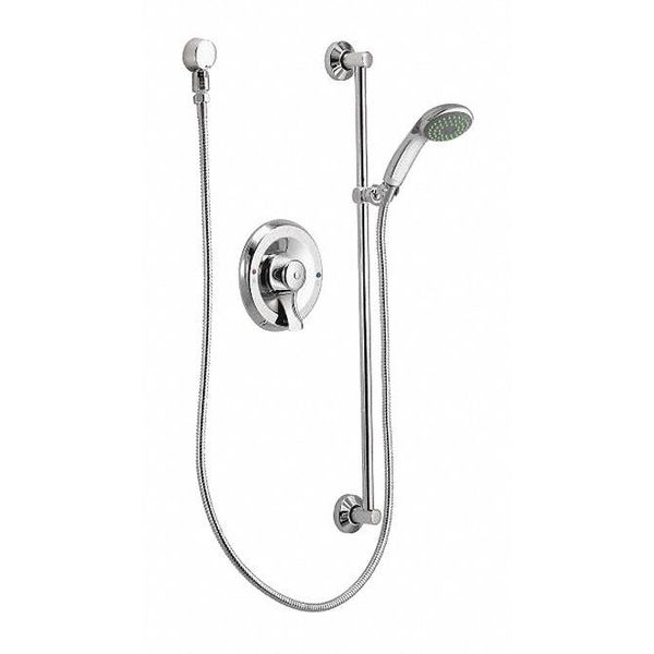 Handheld Shower System, Wall Mount, Plstc