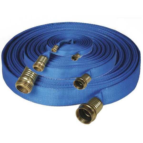 Flat Supply Hose, 50 ft. L
