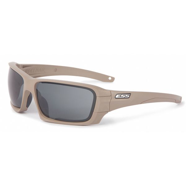 Safety Glasses, Traditional Clear/Smoke Gray Polycarbonate Lens, Scratch-Resistant